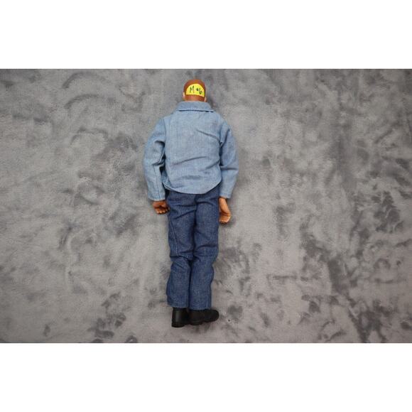 Vintage 1995 Hasbro GI Joe Boy Doll Action Figure Outfit Jointed Blue Outfit - Picture 5 of 16